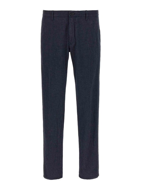 INCOTEX: トラウザーショーツ - ショートパンツ - ブルー