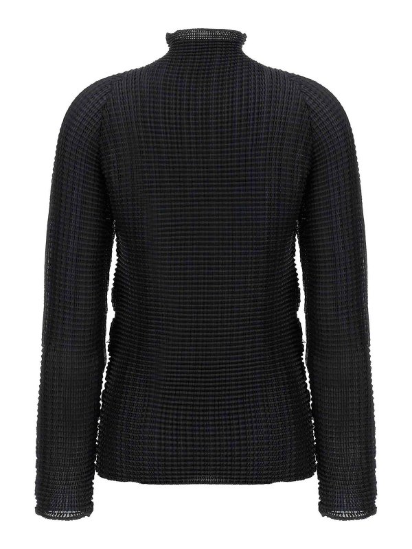 PLEATS PLEASE ISSEY MIYAKE: ブラウス online - ブラウス - 黒