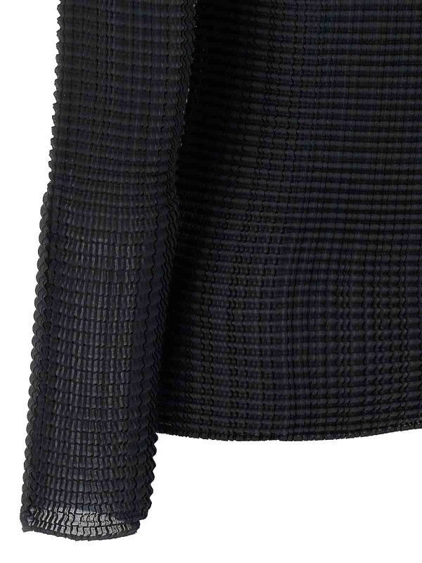 ブラウス - 黒 shop online: PLEATS PLEASE ISSEY MIYAKE