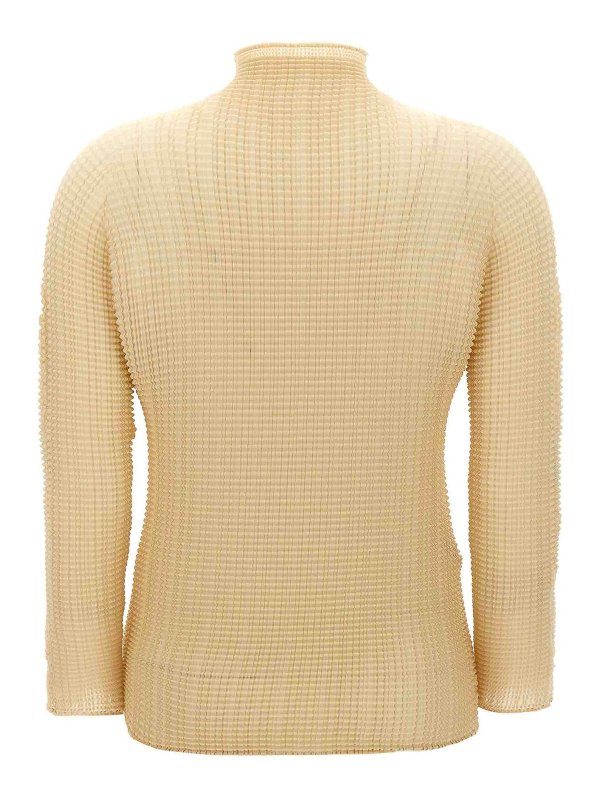 PLEATS PLEASE ISSEY MIYAKE: Blusen online - Bluse - Beige