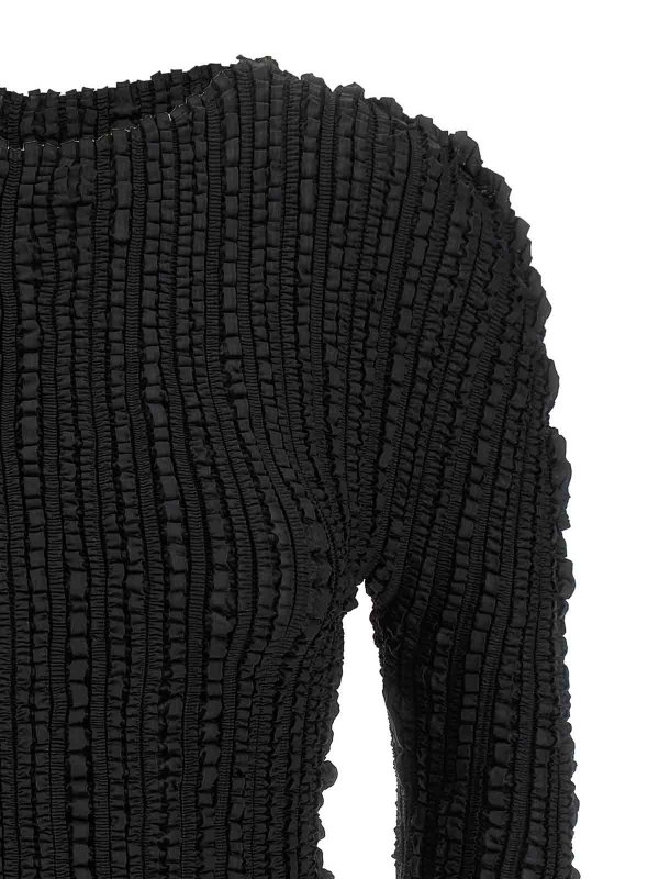 The Best Shops PLEATS PLEASE ISSEY MIYAKE: カーディガン - カーディガン - 黒