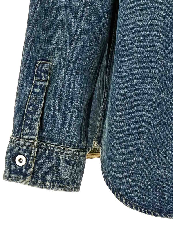 シャツ - ブルー shop online: JIL SANDER