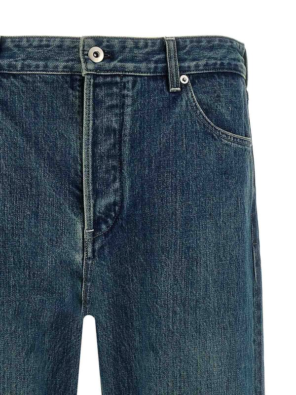 The Best Shops JIL SANDER: Jeans évasés - Jean Bootcut - Bleu