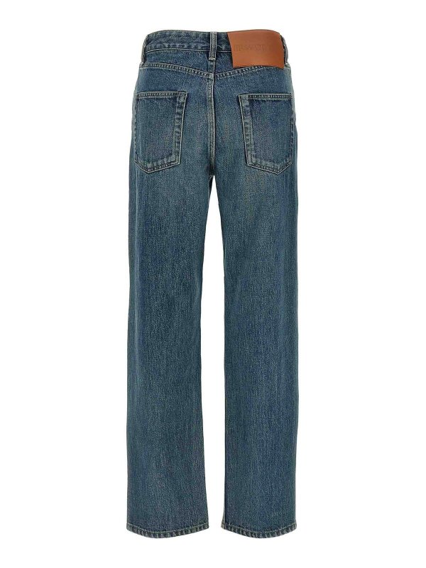 JIL SANDER: Jeans boot-cut online - Jeans Boot-Cut - Azul