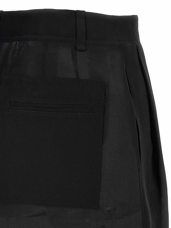 Khaite Lucian Skirt - Black - Women | 41493002W3002200