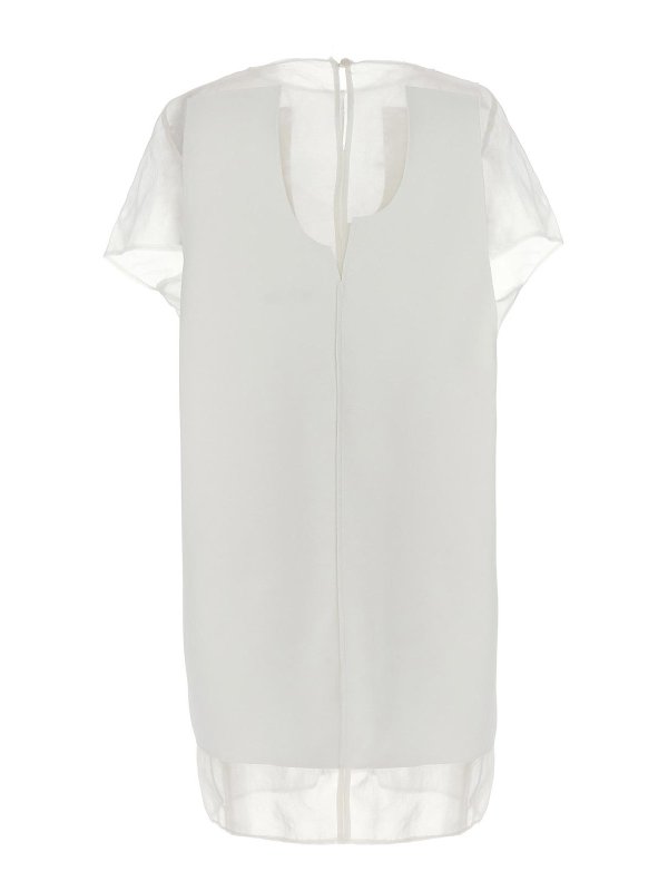 KHAITE: Knielange Kleider online - Knielanges Kleid - Weiß