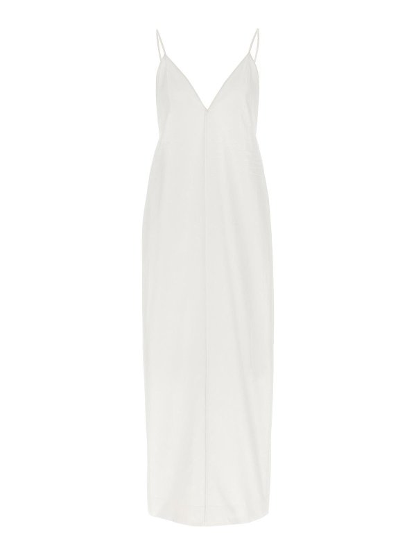 KHAITE: ニーレングスドレス - 膝丈ドレス - ベージュ