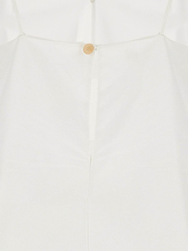 膝丈ドレス - ベージュ shop online: KHAITE