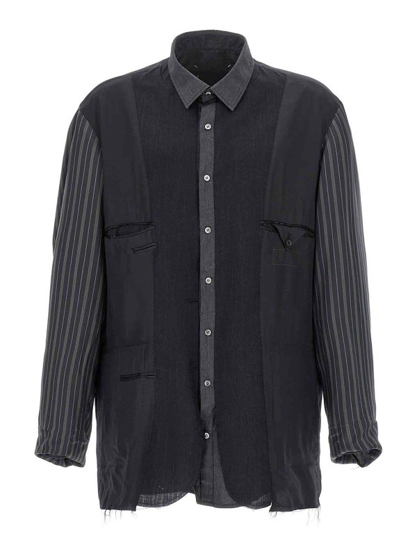 Maison Margiela: blazers - Patchwork Reversible Jacket