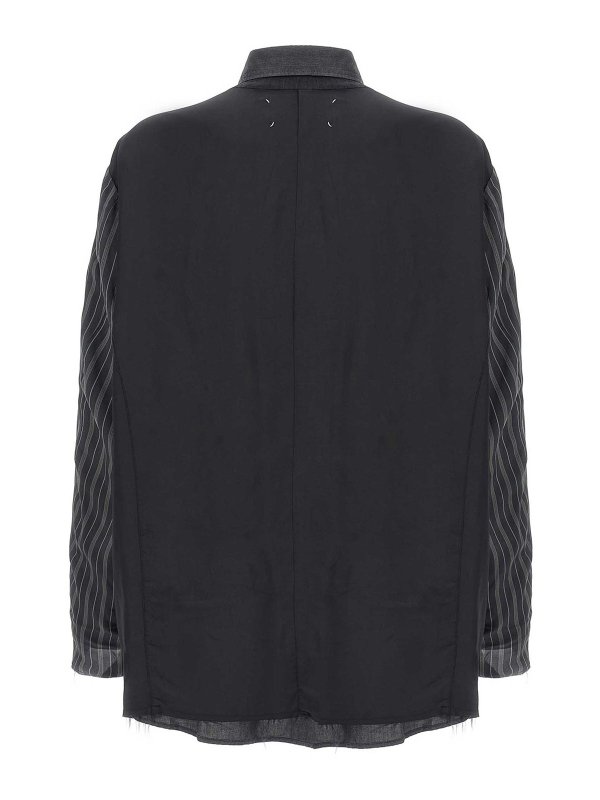 Maison Margiela: blazers online - Patchwork Reversible Jacket