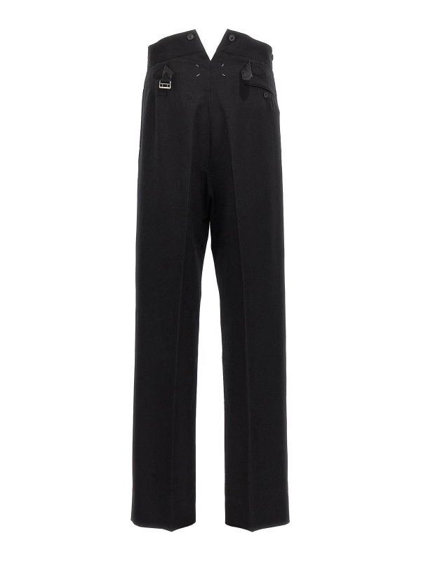 Maison Margiela: トラウザーショーツ online - ショートパンツ - 黒