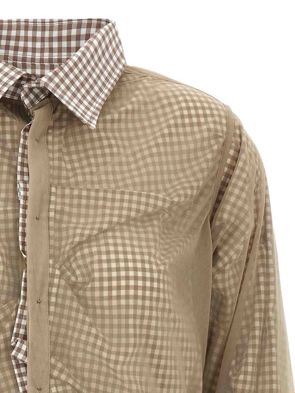 The Best Shops Maison Margiela: shirts - Multilayer Shirt