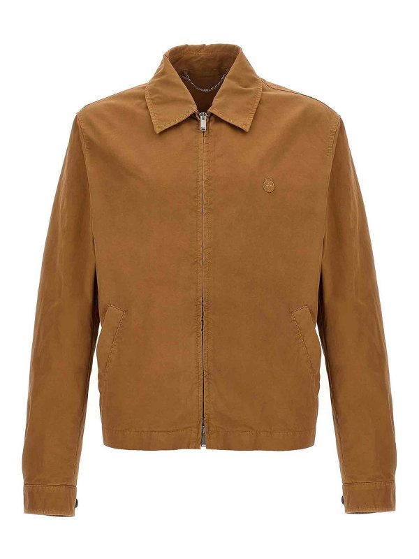 ALEXANDER MCQUEEN: Blazer - Blazer - Marrón