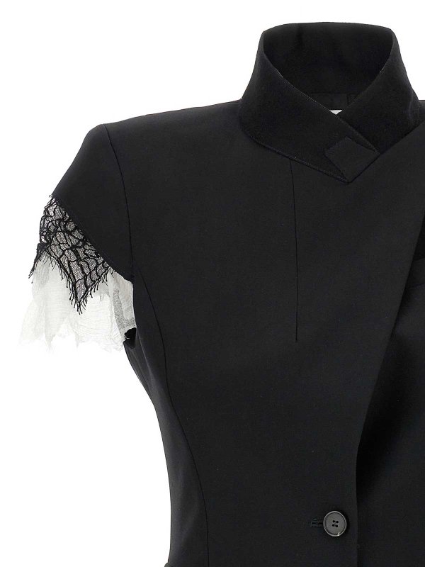 The Best Shops ALEXANDER MCQUEEN: ブレザー - ブレザー - 黒