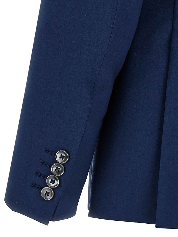 The Best Shops PAL ZILERI: フォーマルスーツ - 膝丈ドレス - ブルー