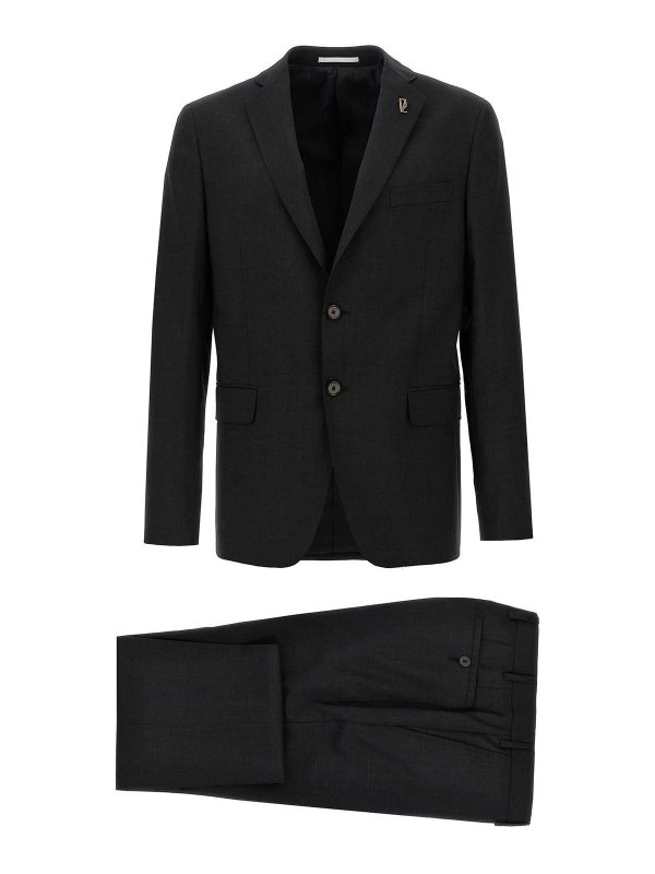 PAL ZILERI: フォーマルスーツ - 膝丈ドレス - グレー