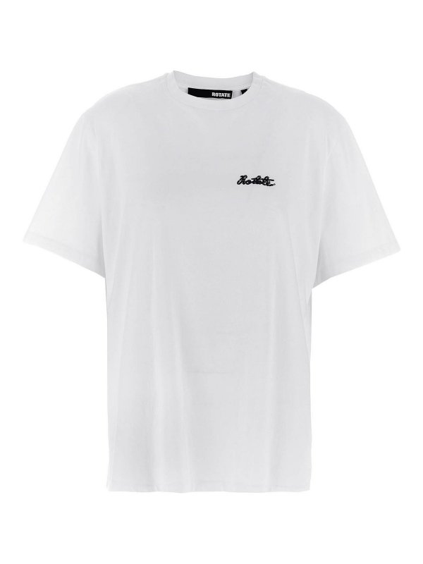 ROTATE Birger Christensen: T-shirts - T-Shirt - Weiß