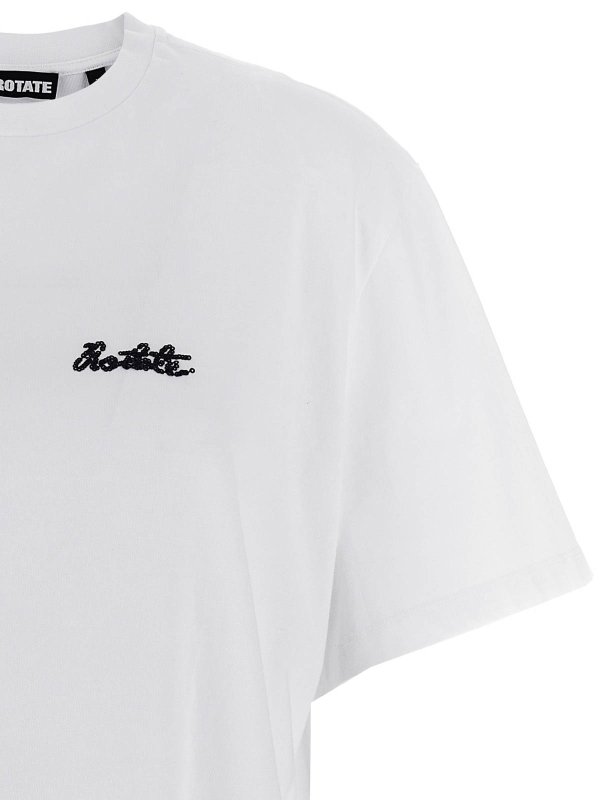 The Best Shops ROTATE Birger Christensen: T-shirts - T-Shirt - Weiß