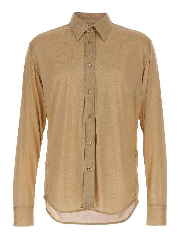 TOM FORD: camicie - Camicia a maglia