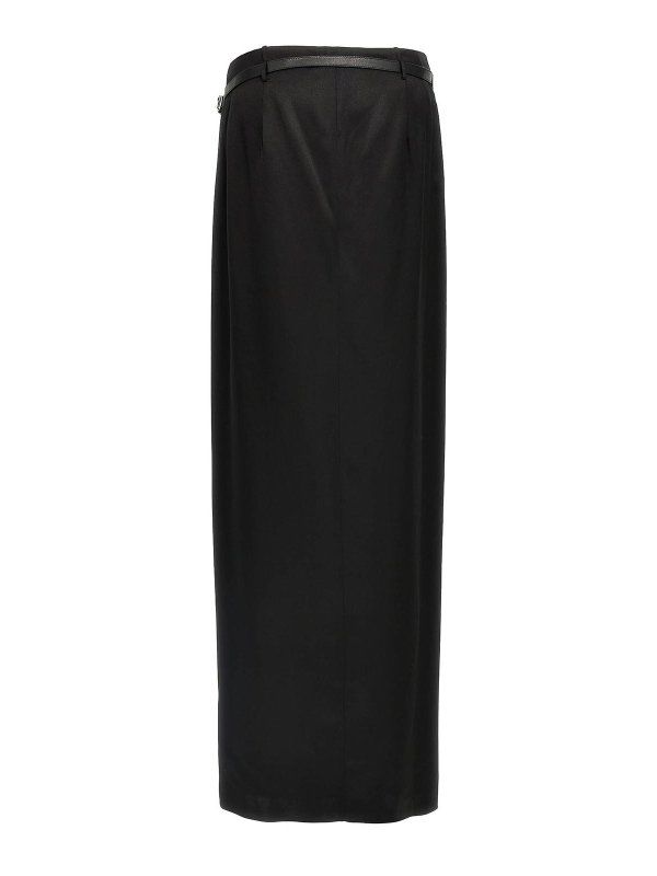 スカート TOM FORD SS25 'Wrap' skirt (GC5799FAX1512 LB999) Tom Ford Wrap Skirt - Black - Women | GC5799FAX1512LB999