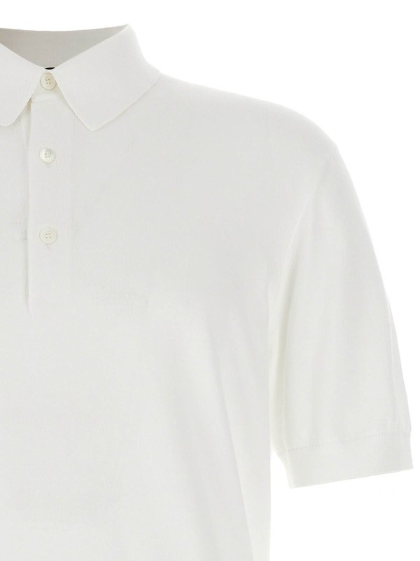 The Best Shops ZEGNA: ポロシャツ - ポロシャツ - 白