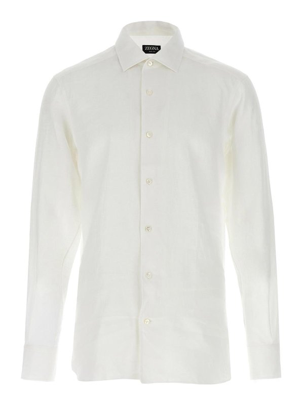 ZEGNA: Hemden - Hemd - Weiß