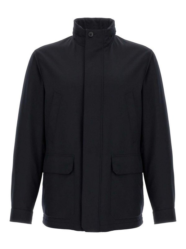 ZEGNA: Blazer - Blazer - Azul