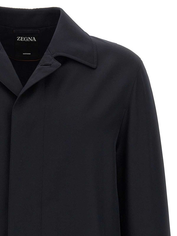 The Best Shops ZEGNA: Trenchs - Trench-Coat - Bleu