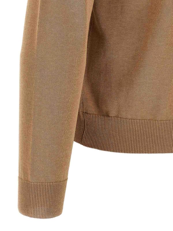 Suéter Cuello Redondo - Marrón shop online: ZANONE