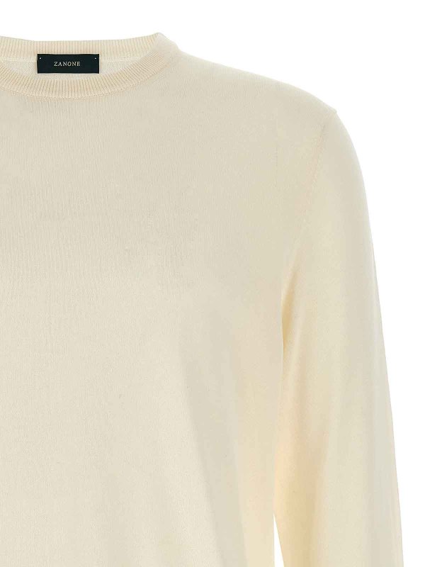 The Best Shops ZANONE: クルーネック - クルーネック - 白