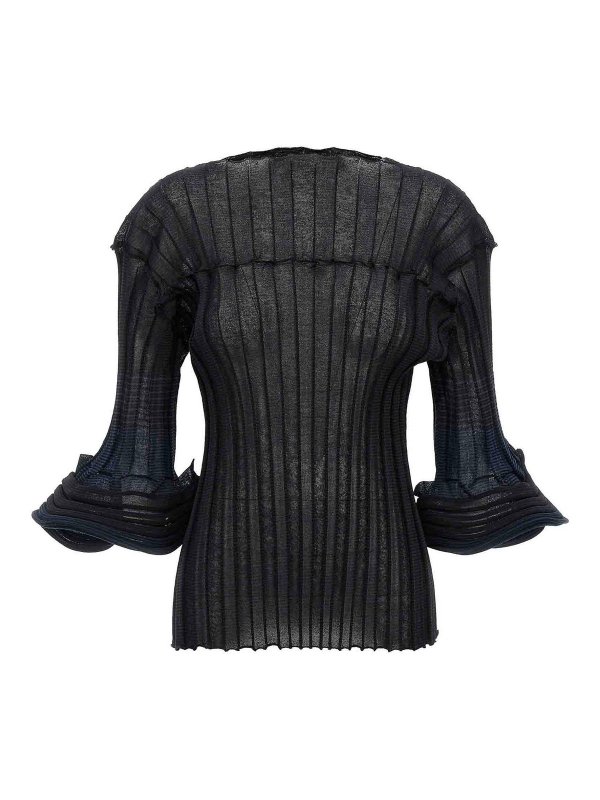 PLEATS PLEASE ISSEY MIYAKE: Top e canotte - Top Asagao
