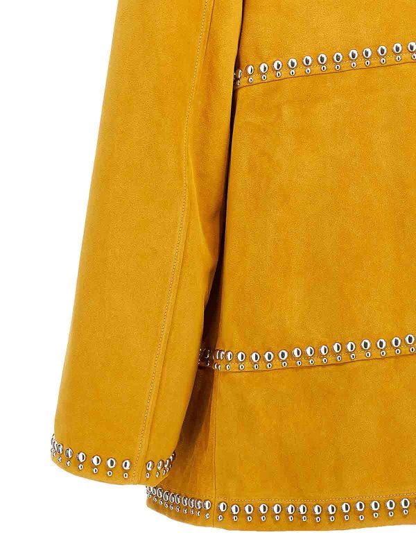 アウターその他 WALES BONNER 'Time' jacket Yellow WA24LE03LE05 Wales Bonner Time Jacket - Yellow - Men | WA24LE03LE05300