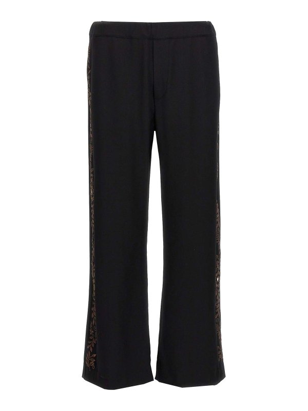 WALES BONNER: トラウザーショーツ - ショートパンツ - 黒