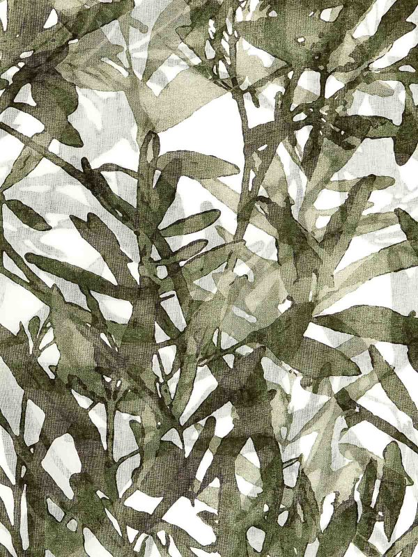 スカーフ BRUNELLO CUCINELLI 'Herbarium Print' scarf (MFOU0024 C6001) Foulard in cotone con stampa Herbarium BRUNELLO CUCINELLI