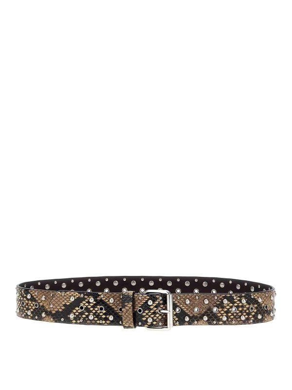 DRIES VAN NOTEN: belts - Studded Belt