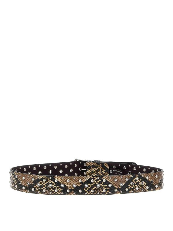 DRIES VAN NOTEN: belts online - Studded Belt