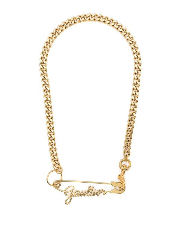 JEAN PAUL GAULTIER: ネックレス - ネックレス/チョーカー - 金