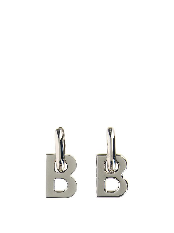BALENCIAGA: Pendientes - Pendientes - Plata