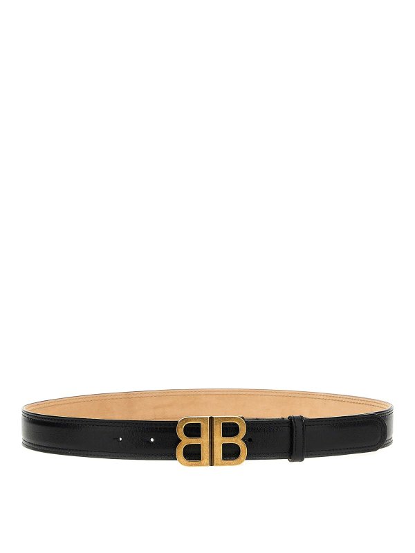 BALENCIAGA: belts - Bb Soft Belt