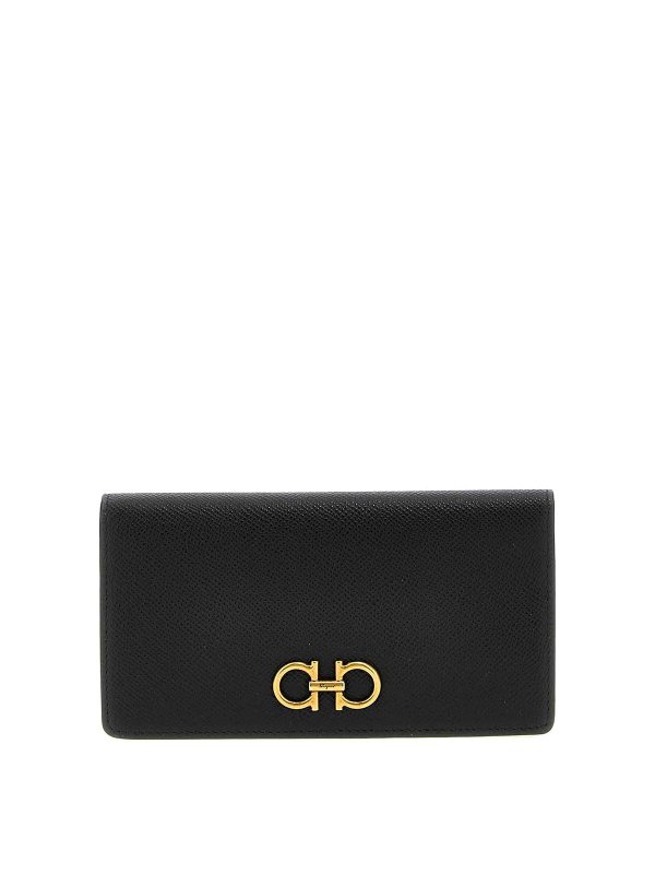 FERRAGAMO: Portefeuilles - Portefeuilles - Noir