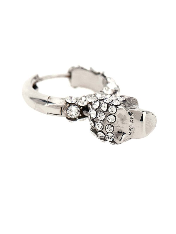 The Best Shops ALEXANDER MCQUEEN: Pendientes - Pendientes - Plata