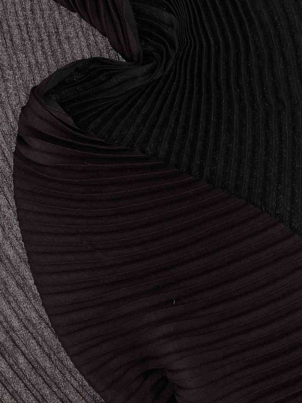 Pleats Please Issey Miyake ストール/ショール - 黒 | IM48AD10515