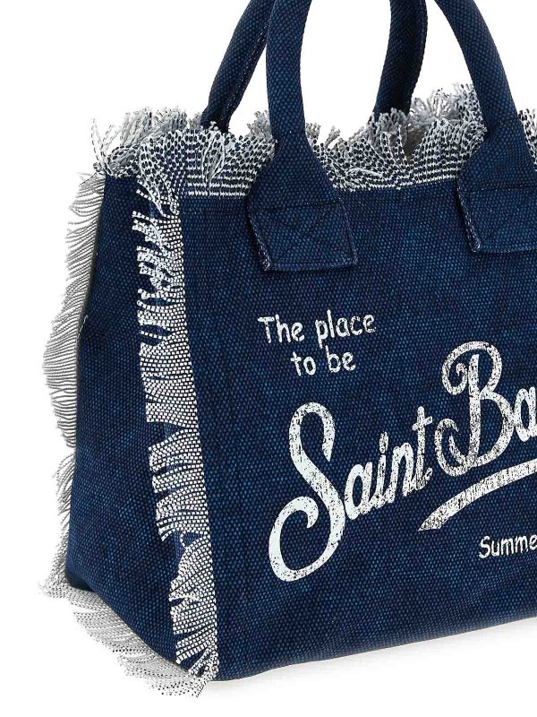 The Best Shops MC2 SAINT BARTH: Handtaschen - Shopper - Blau