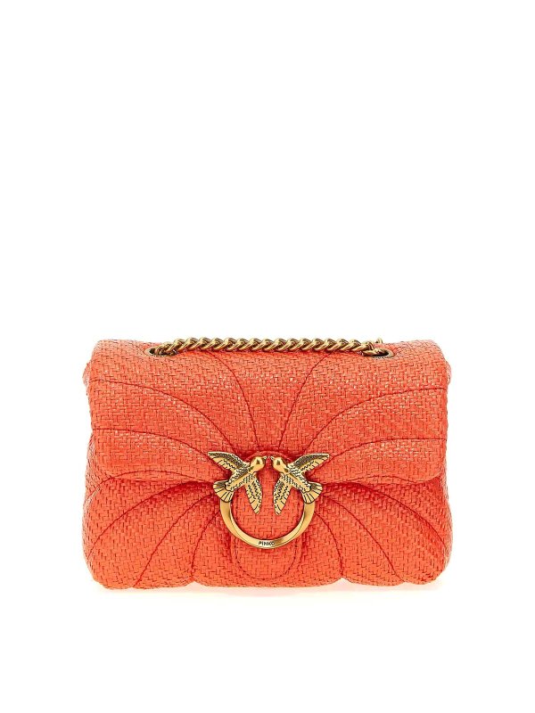 Pinko: cross body bags - Mini Love Bag Puff Crossbody Bag