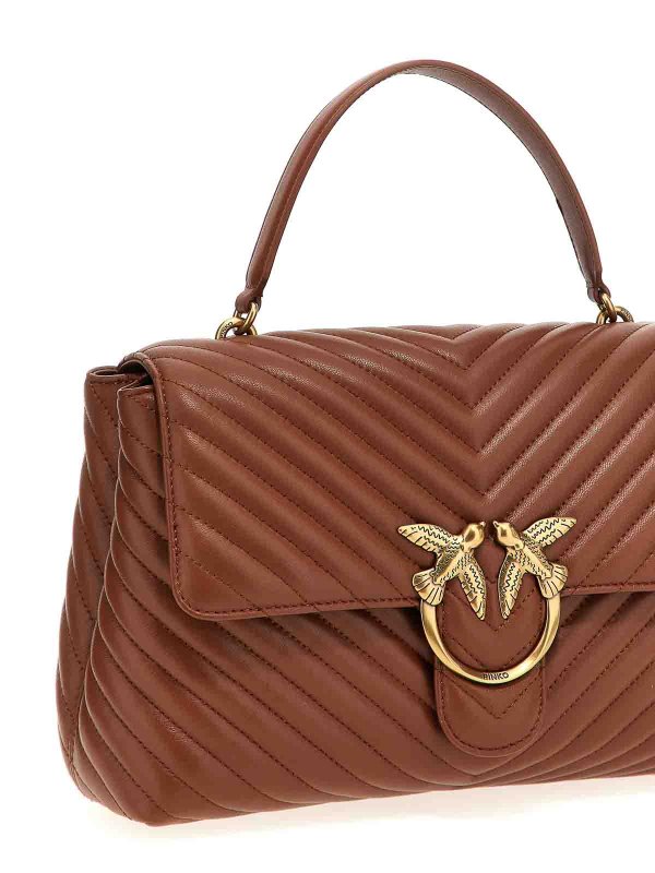 The Best Shops Pinko: Umhängetaschen - Umhängetasche - Braun