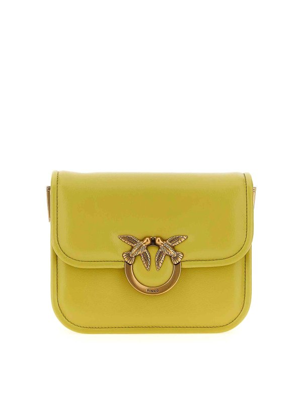 Pinko: クロスボディバッグ - クロスボディバッグ - イエロー