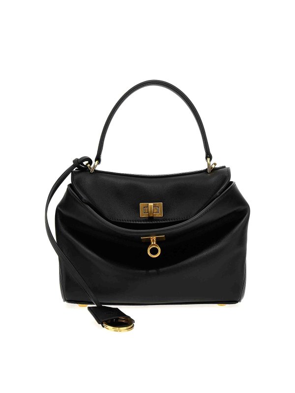 BALENCIAGA: トートバッグ - トートバッグ - 黒