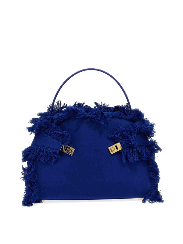 FERRAGAMO: Bolsas bandoleras - Bolsa Bandolera - Azul