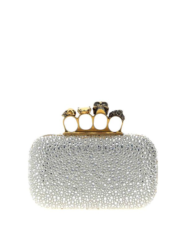 ALEXANDER MCQUEEN: clutches - Knuckle Clutch