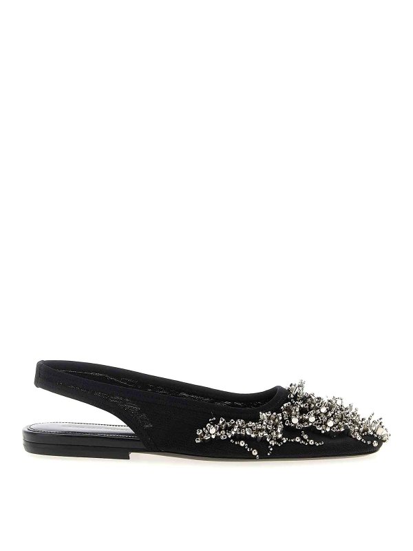 DRIES VAN NOTEN: court shoes - Embroidered Slingback